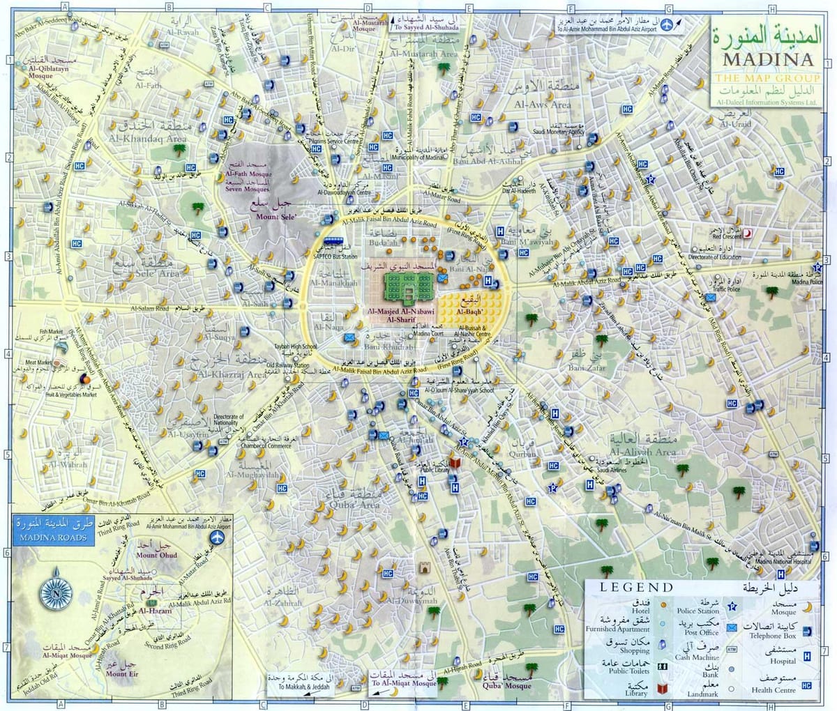 麦加（Makkah）市中心地图